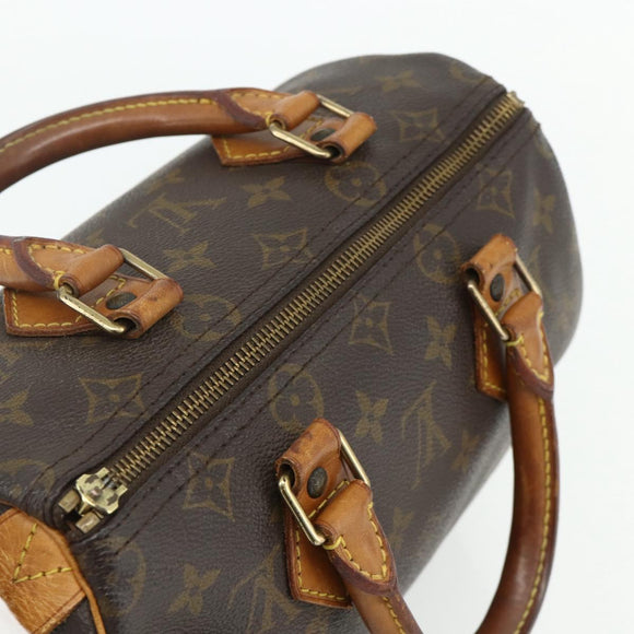 LOUIS VUITTON Monogram Speedy 25 Hand Bag M41528 LV Auth 178622
