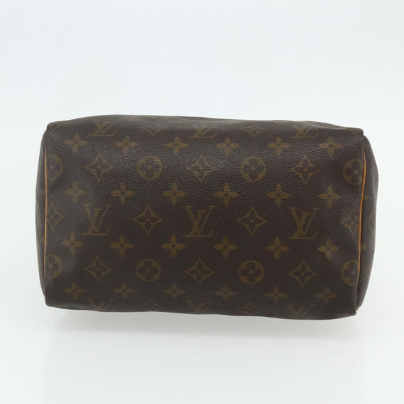 LOUIS VUITTON Monogram Speedy 25 Hand Bag M41528 LV Auth 178622