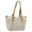 LOUIS VUITTON Damier Azur Totally PM Tote Bag N41280 LV Auth 178627-1