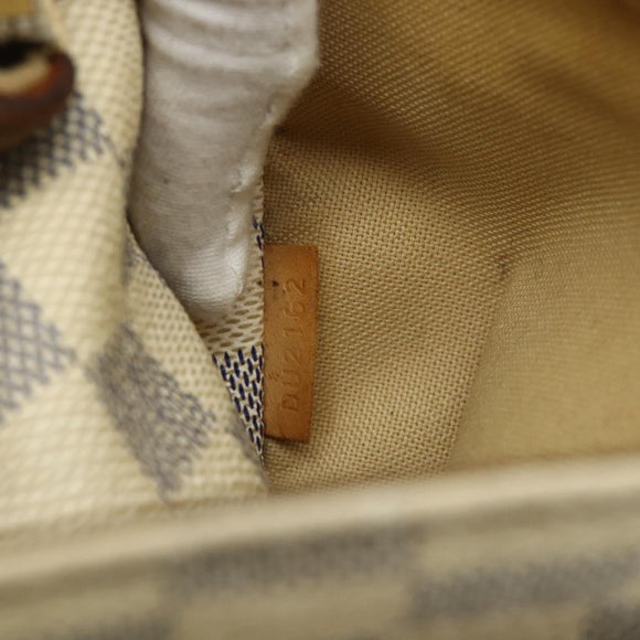 LOUIS VUITTON Damier Azur Totally PM Tote Bag N41280 LV Auth 178627