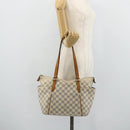 LOUIS VUITTON Damier Azur Totally PM Tote Bag N41280 LV Auth 178627-22