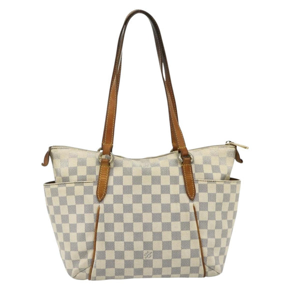 LOUIS VUITTON Damier Azur Totally PM Tote Bag N41280 LV Auth 178627