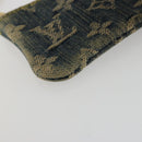 LOUIS VUITTON Monogram Denim Pochette Cles Purse Blue M95343 LV Auth 178632A-14