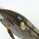 GUCCI GG Supreme Shoulder Bag PVC Beige Gold 904 02 047 Auth 178634-14