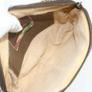GUCCI GG Supreme Shoulder Bag PVC Beige Gold 904 02 047 Auth 178634-16