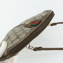 GUCCI GG Supreme Shoulder Bag PVC Beige Gold 904 02 047 Auth 178634-6