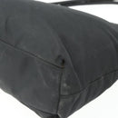 PRADA Handtasche Nylon Schwarz Silber Original 178639-15