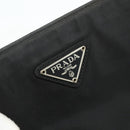 PRADA Handtasche Nylon Schwarz Silber Original 178639-17