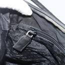 PRADA Handtasche Nylon Schwarz Silber Original 178639-21