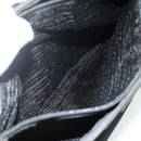 PRADA Handtasche Nylon Schwarz Silber Original 178639-23