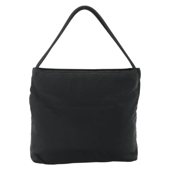 PRADA Handtasche Nylon Schwarz Silber Original 178639