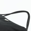 PRADA Handtasche Nylon Schwarz Silber Original 178639-8