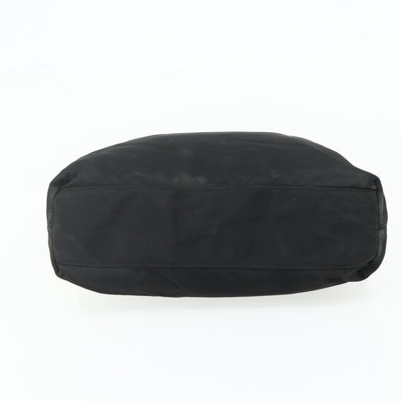 PRADA Handtasche Nylon Schwarz Silber Original 178639