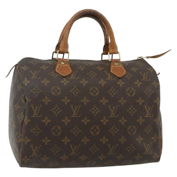 LOUIS VUITTON Monogram Speedy 30 Hand Bag M41526 LV Auth 178643A