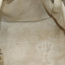 GUCCI Soho Hand Bag Leather Gray Gold 282309 Auth 178647-11