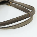 GUCCI Soho Hand Bag Leather Gray Gold 282309 Auth 178647-8