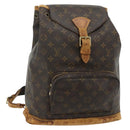 LOUIS VUITTON Monogram Montsouris GM Backpack M51135 LV Auth 178657-1