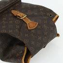 LOUIS VUITTON Monogram Montsouris GM Backpack M51135 LV Auth 178657-6