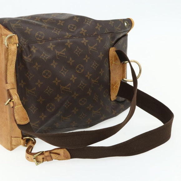 LOUIS VUITTON Monogram Montsouris GM Backpack M51135 LV Auth 178657