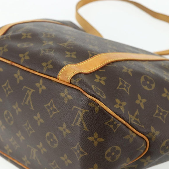 LOUIS VUITTON Monogram Sac Shopping Tote Bag M51108 LV Auth 178660