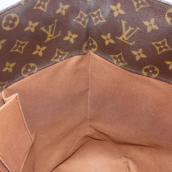 LOUIS VUITTON Monogram Sac Shopping Tote Bag M51108 LV Auth 178660