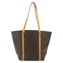 LOUIS VUITTON Monogram Sac Shopping Tote Bag M51108 LV Auth 178660-13
