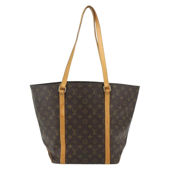 LOUIS VUITTON Monogram Sac Shopping Tote Bag M51108 LV Auth 178660