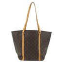LOUIS VUITTON Monogram Sac Shopping Tote Bag M51108 LV Auth 178660-2