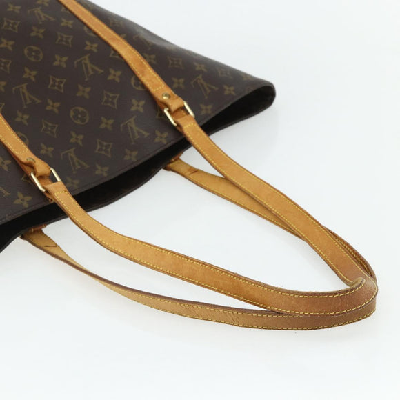 LOUIS VUITTON Monogram Sac Shopping Tote Bag M51108 LV Auth 178660