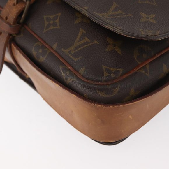 LOUIS VUITTON Monogram Cartouchiere GM Shoulder Bag M51252 LV Auth 178661