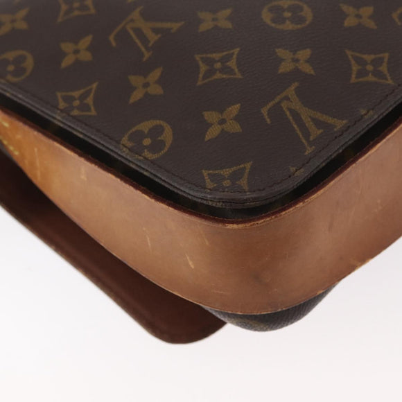 LOUIS VUITTON Monogram Cartouchiere GM Shoulder Bag M51252 LV Auth 178661