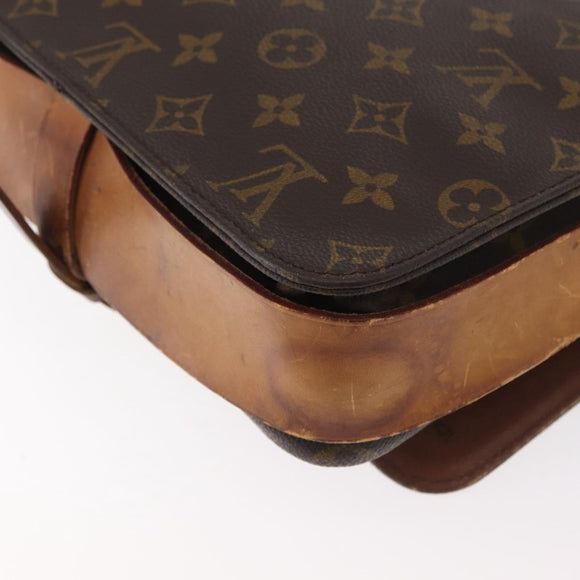 LOUIS VUITTON Monogram Cartouchiere GM Shoulder Bag M51252 LV Auth 178661