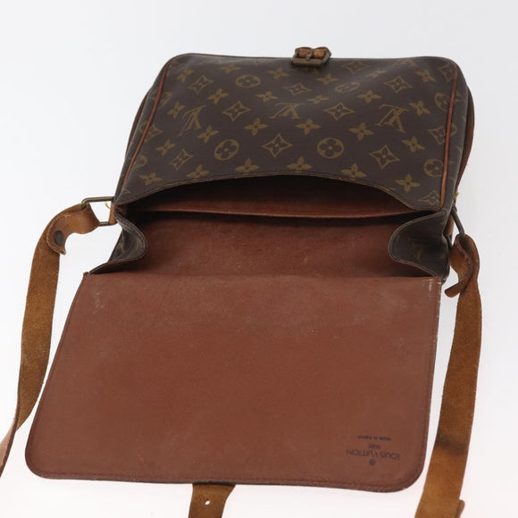LOUIS VUITTON Monogram Cartouchiere GM Shoulder Bag M51252 LV Auth 178661