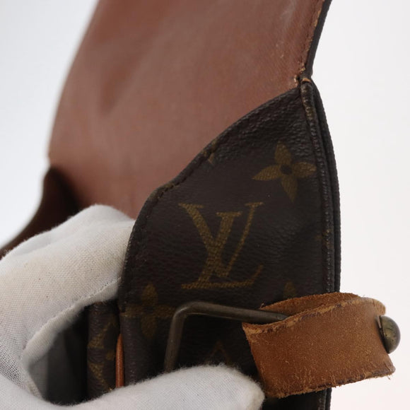 LOUIS VUITTON Monogram Cartouchiere GM Shoulder Bag M51252 LV Auth 178661