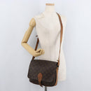 LOUIS VUITTON Monogram Cartouchiere GM Shoulder Bag M51252 LV Auth 178661-26