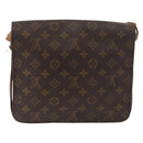 LOUIS VUITTON Monogram Cartouchiere GM Shoulder Bag M51252 LV Auth 178661-2