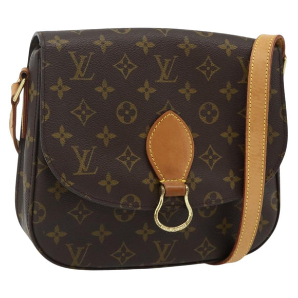 LOUIS VUITTON Monogram Saint Cloud GM Shoulder Bag M51242 LV Auth 178662A