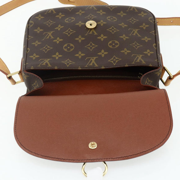LOUIS VUITTON Monogram Saint Cloud GM Shoulder Bag M51242 LV Auth 178662A