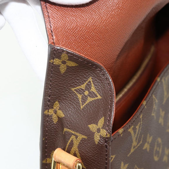LOUIS VUITTON Monogram Saint Cloud GM Shoulder Bag M51242 LV Auth 178662A