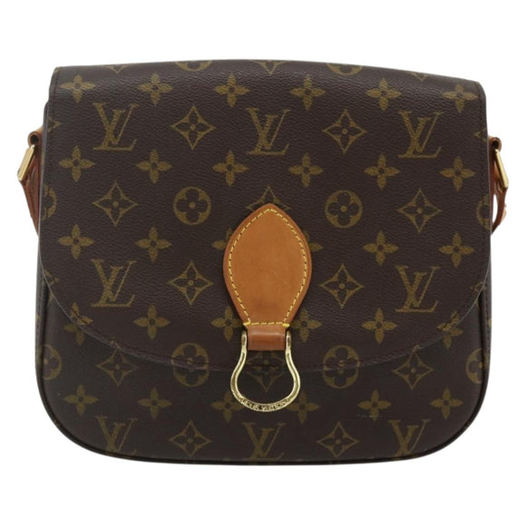 LOUIS VUITTON Monogram Saint Cloud GM Shoulder Bag M51242 LV Auth 178662A