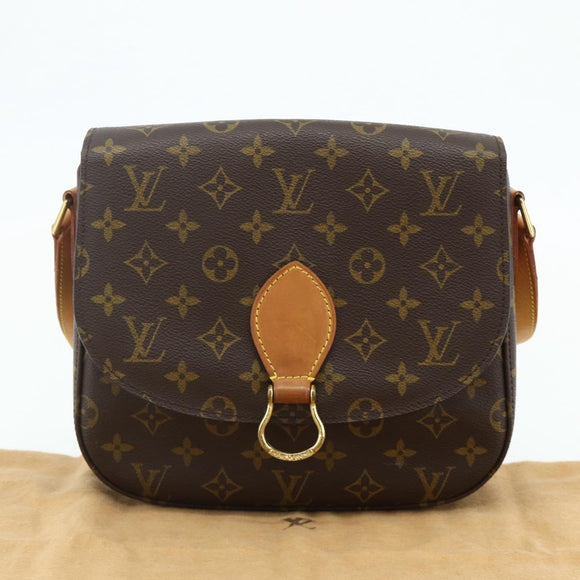 LOUIS VUITTON Monogram Saint Cloud GM Shoulder Bag M51242 LV Auth 178662A