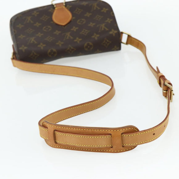 LOUIS VUITTON Monogram Saint Cloud GM Shoulder Bag M51242 LV Auth 178662A