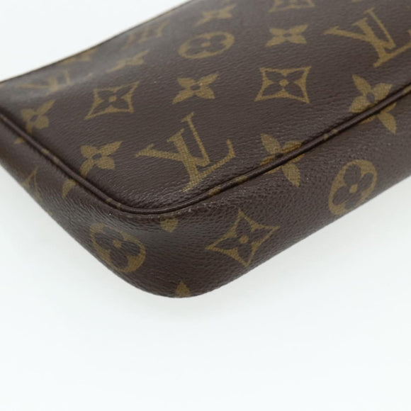LOUIS VUITTON Monogram Pochette Accessoires Pouch M51980 LV Auth 178673