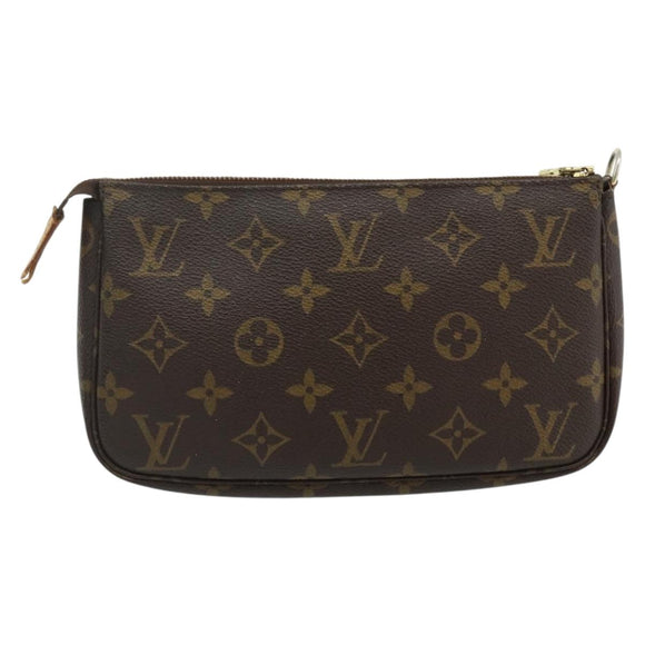 LOUIS VUITTON Monogram Pochette Accessoires Pouch M51980 LV Auth 178673