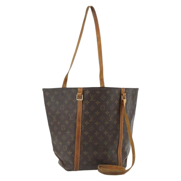 LOUIS VUITTON Monogram Sac Shopping GM Tote Bag M51110 LV Auth 178674