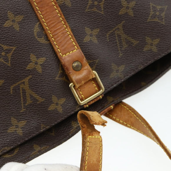 LOUIS VUITTON Monogram Sac Shopping GM Tote Bag M51110 LV Auth 178674