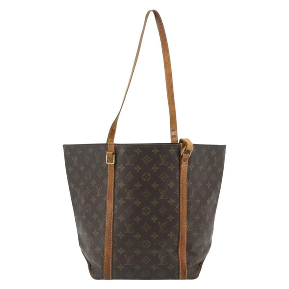LOUIS VUITTON Monogram Sac Shopping GM Tote Bag M51110 LV Auth 178674