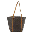 LOUIS VUITTON Monogram Sac Shopping GM Tote Bag M51110 LV Auth 178674-3