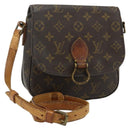 LOUIS VUITTON Monogram Saint Cloud MM Shoulder Bag M51243 LV Auth 178675-1