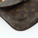 LOUIS VUITTON Monogram Saint Cloud MM Shoulder Bag M51243 LV Auth 178675-12